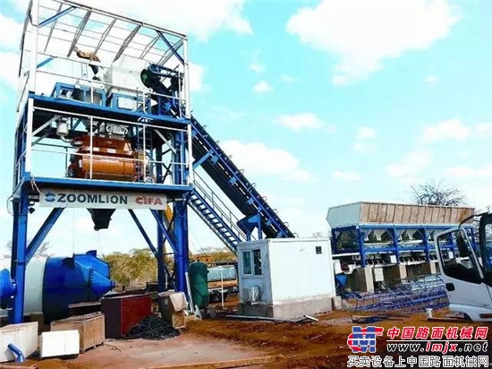 中联重科混凝土设备助建非洲最高楼HASS TOWERS