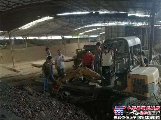 玉柴重工紧抓微型挖掘机市场需求，推进技术营销新模式