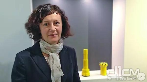 矿山与岩石开挖技术业务领域总裁Helena Hedblom
