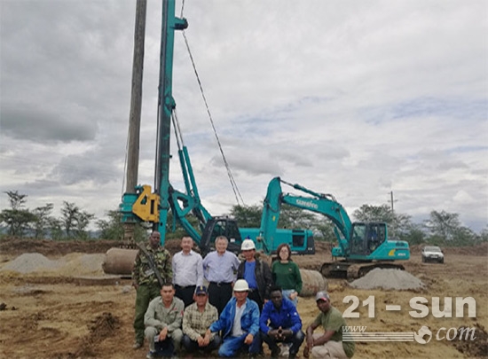 山河智能装备集团董事长何清华一行在肯尼亚考察