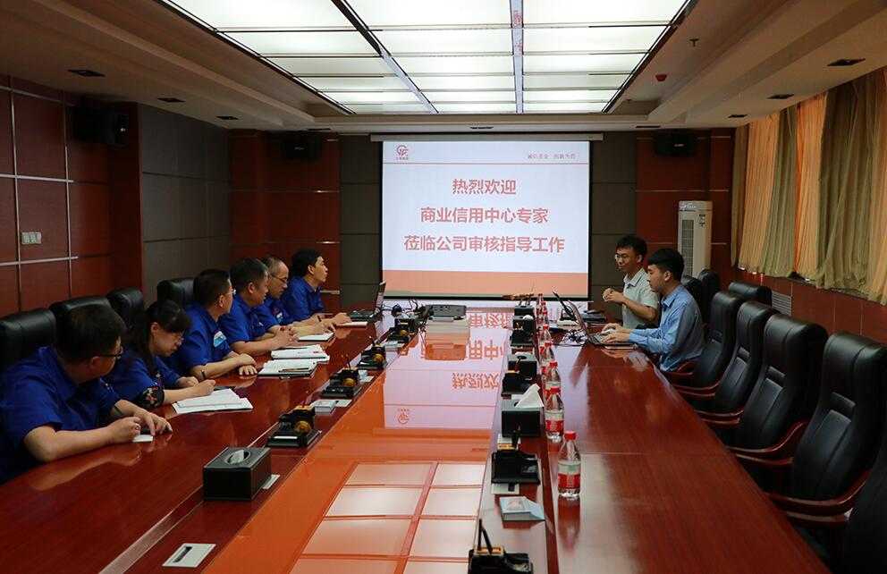 中石化易派客商业信用中心到兰高阀门进行尽调考察